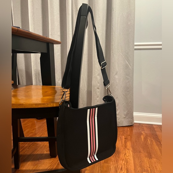 NWOT Ahdorned Neoprene Crossbody Bag - Picture 3 of 7